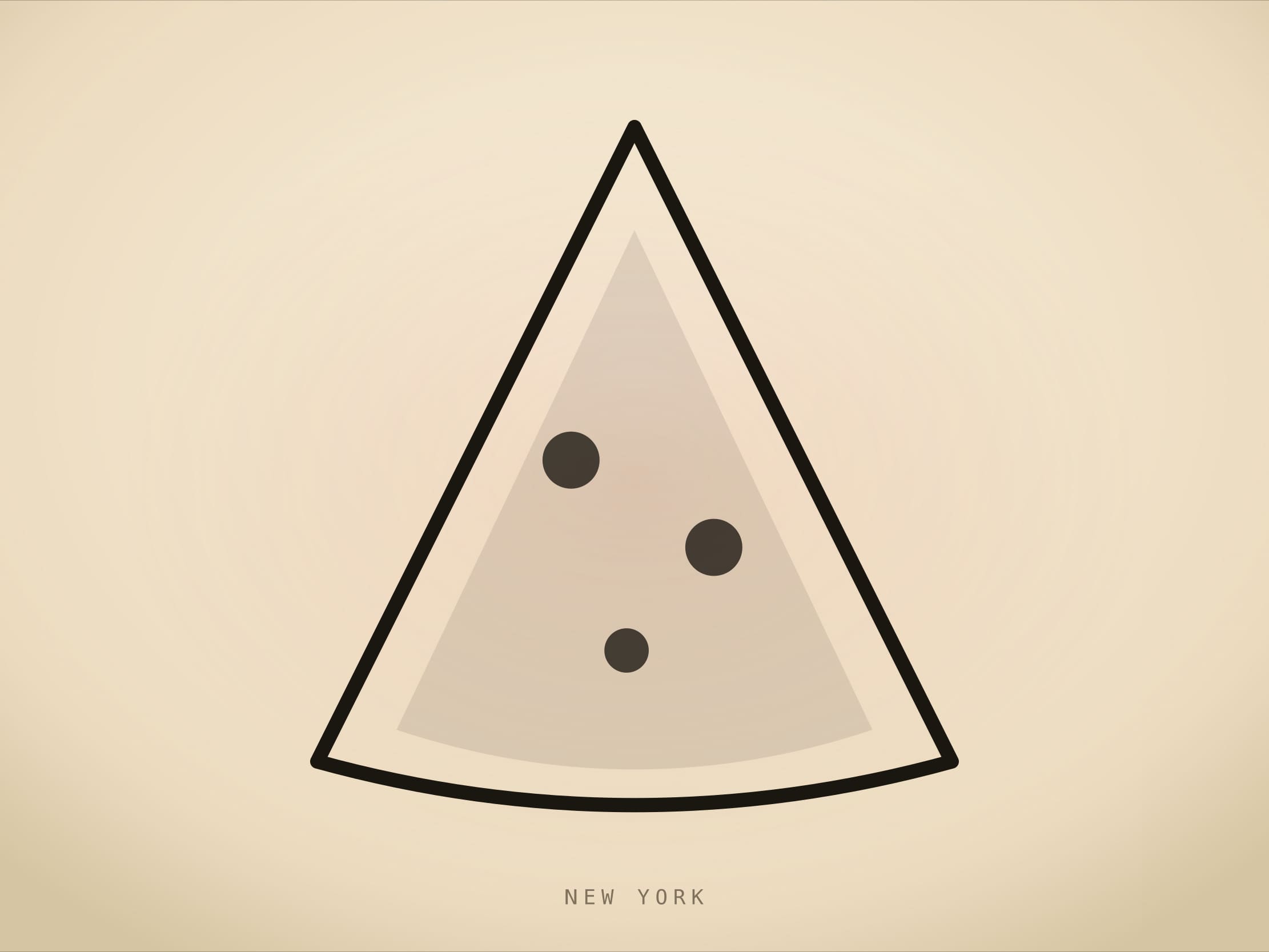 New York pizza dough — 62% hydration, bread flour, long cold ferment